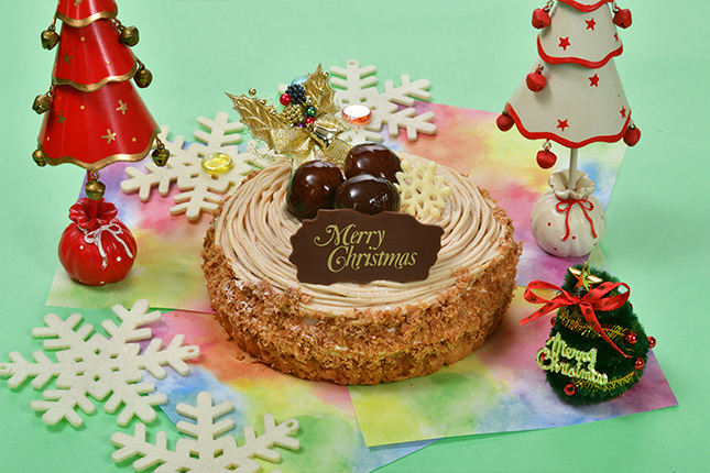 Xmasモンブランタルト
